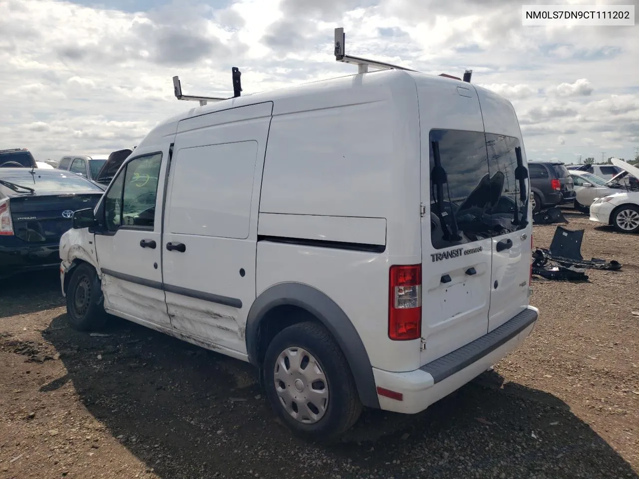 2012 Ford Transit Connect Xlt VIN: NM0LS7DN9CT111202 Lot: 68564034