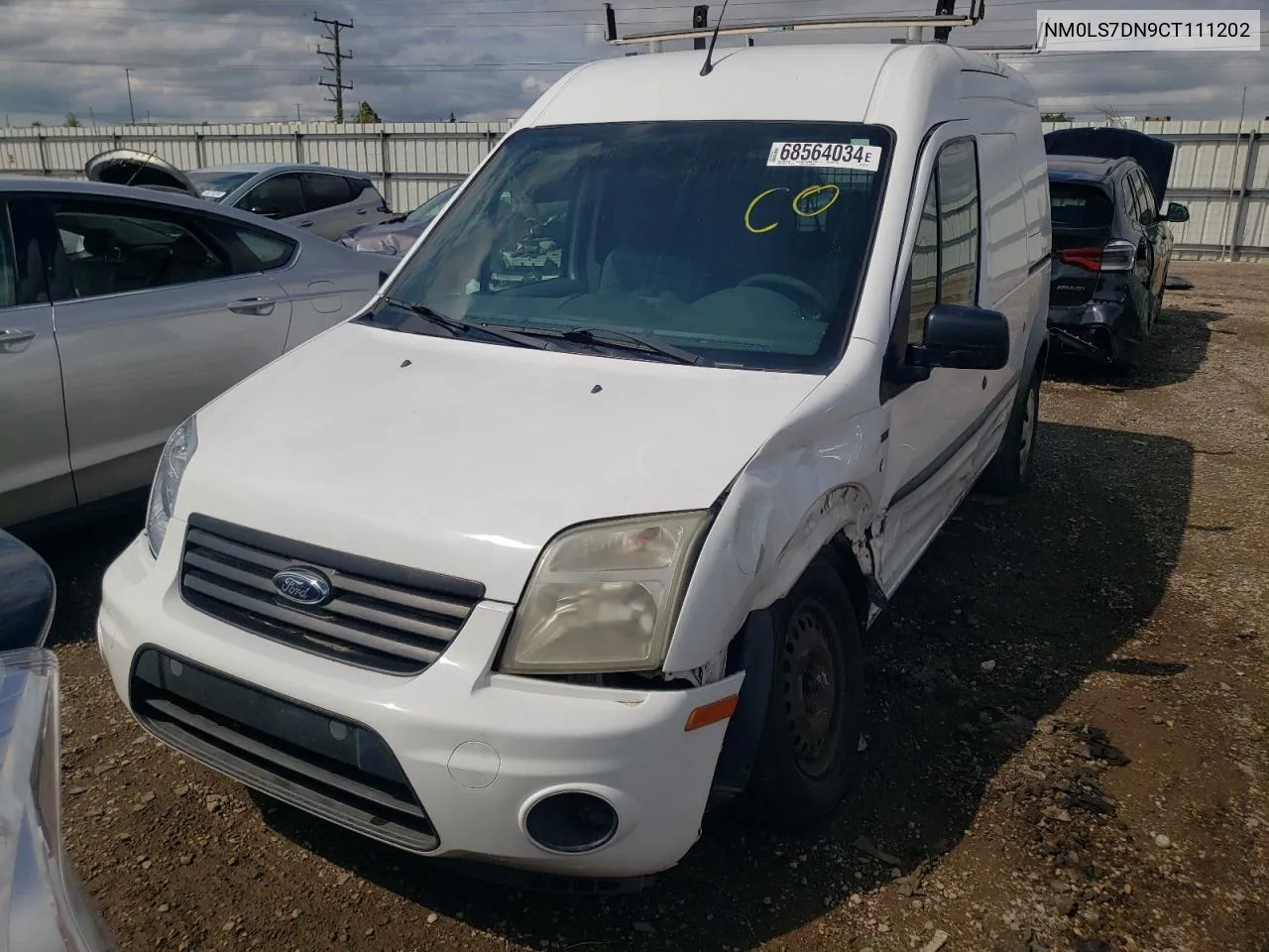 2012 Ford Transit Connect Xlt VIN: NM0LS7DN9CT111202 Lot: 68564034