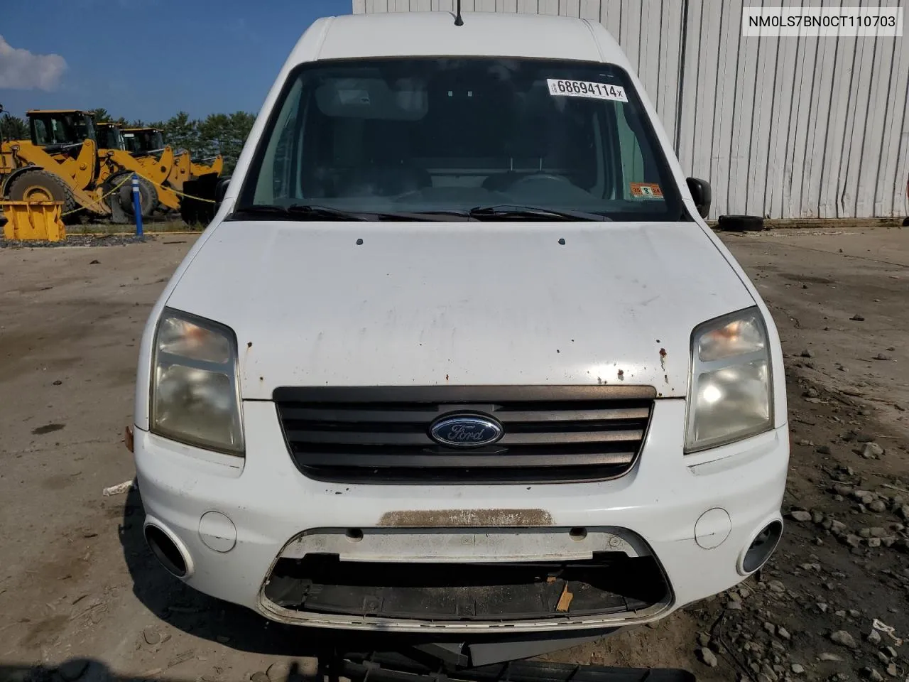 2012 Ford Transit Connect Xlt VIN: NM0LS7BN0CT110703 Lot: 68694114