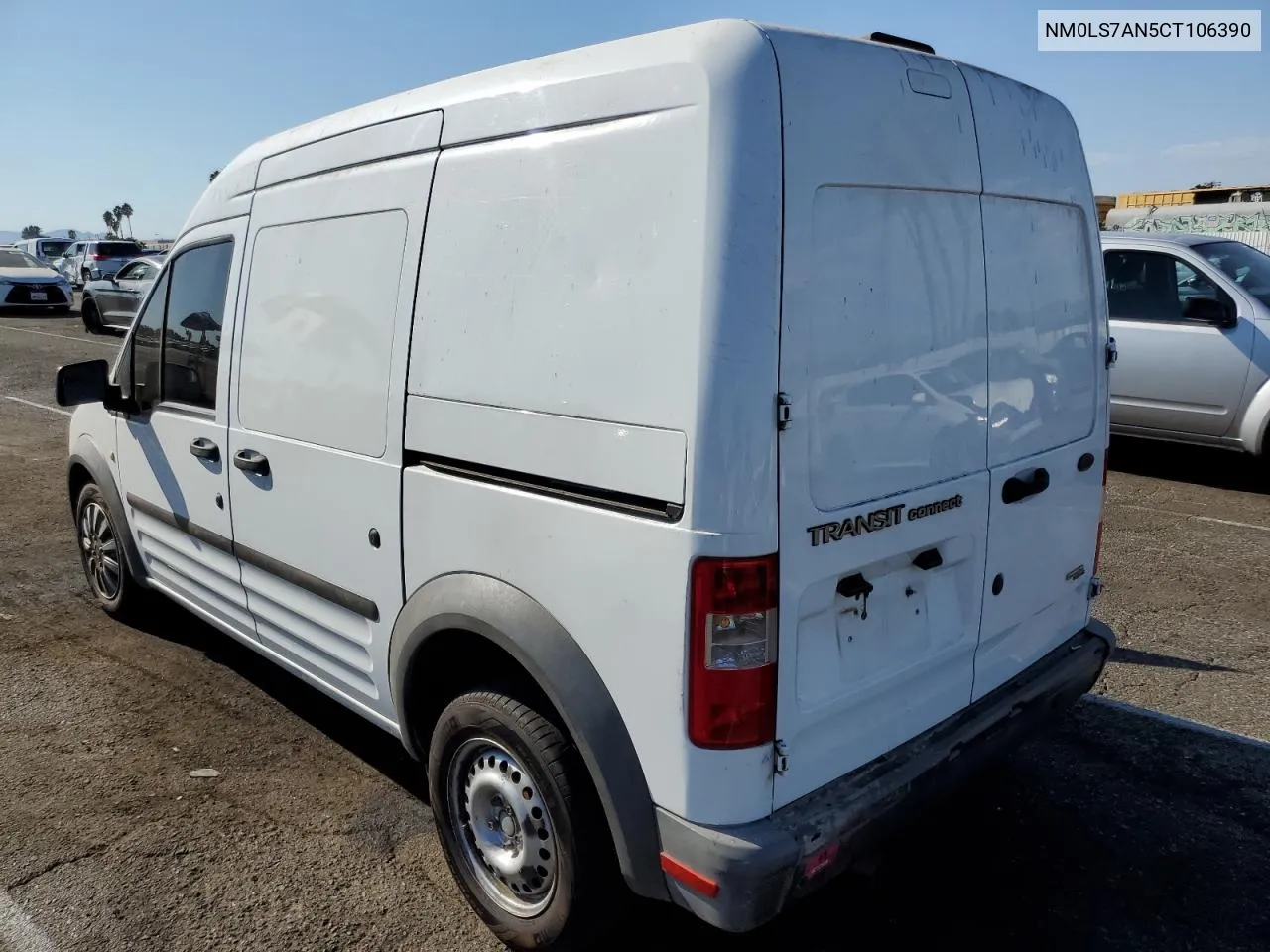 2012 Ford Transit Connect Xl VIN: NM0LS7AN5CT106390 Lot: 70065164