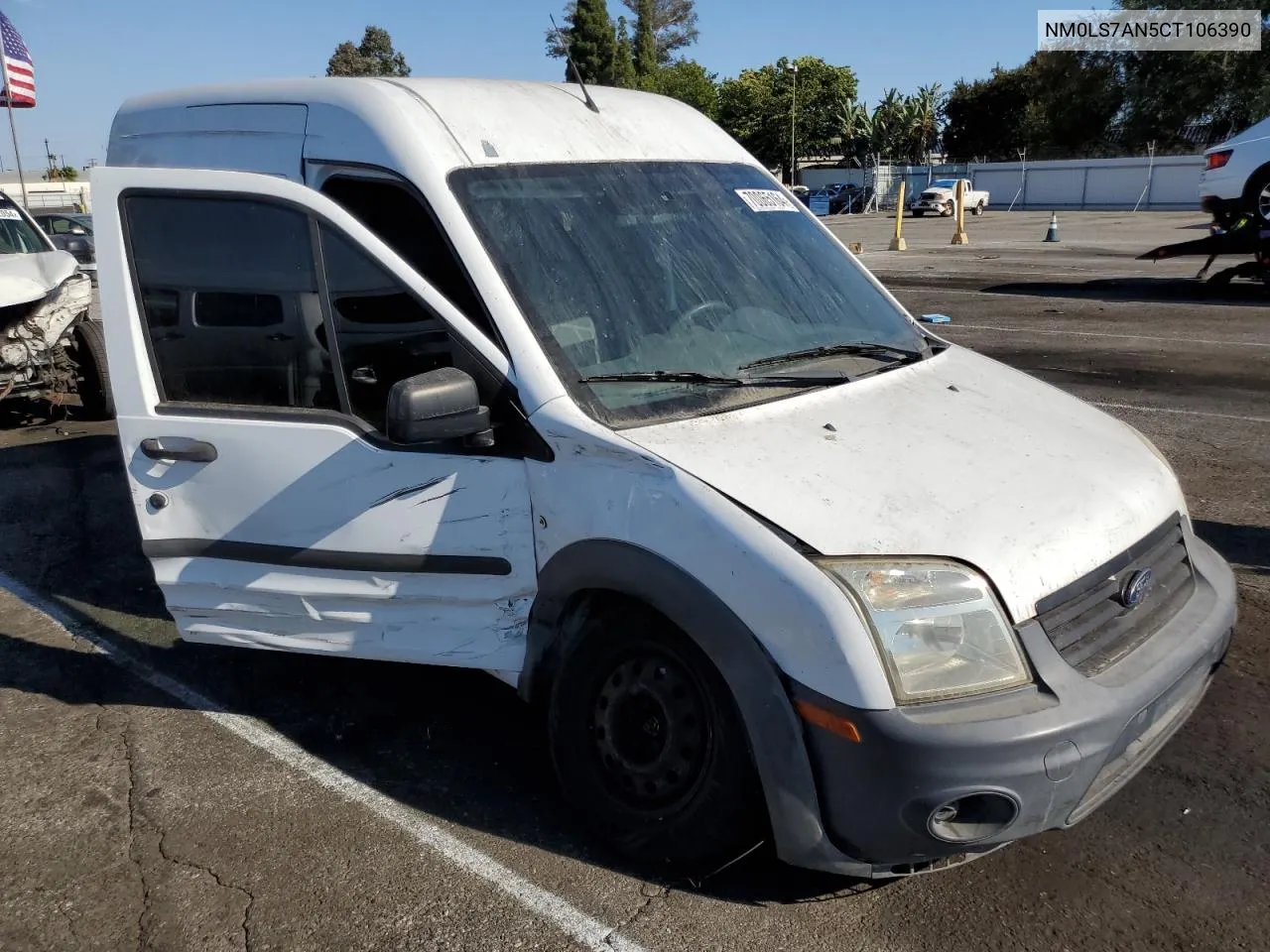 2012 Ford Transit Connect Xl VIN: NM0LS7AN5CT106390 Lot: 70065164