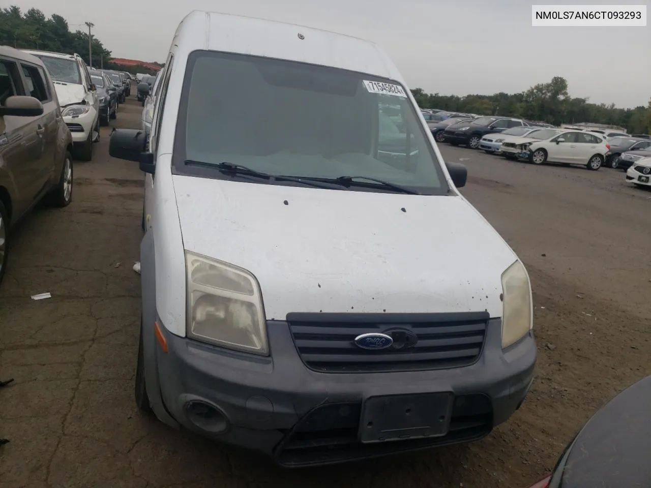 2012 Ford Transit Connect Xl VIN: NM0LS7AN6CT093293 Lot: 71545824