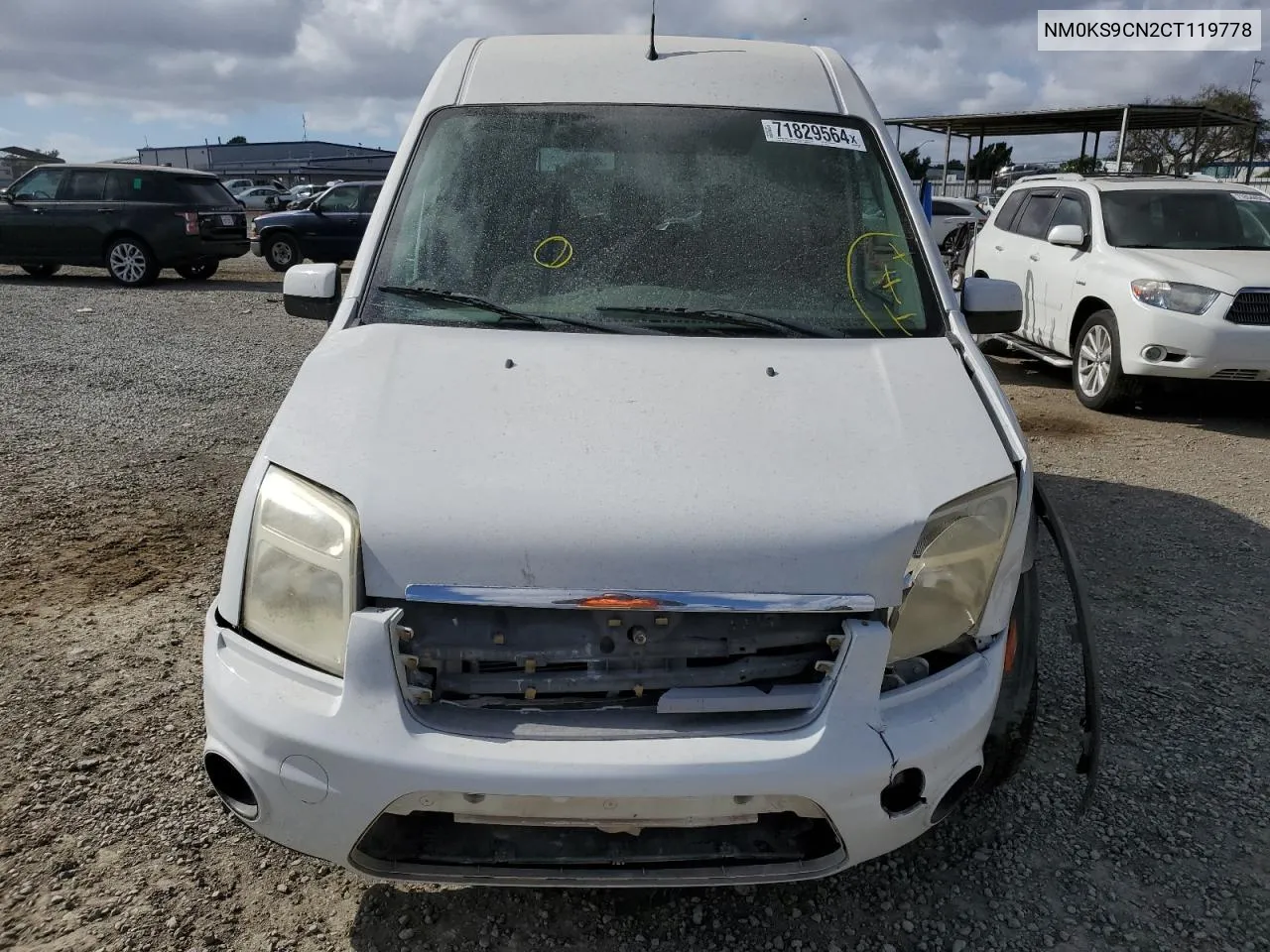 2012 Ford Transit Connect Xlt Premium VIN: NM0KS9CN2CT119778 Lot: 71829564