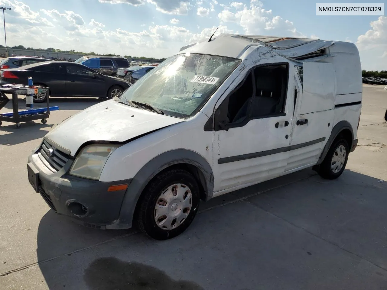 2012 Ford Transit Connect Xl VIN: NM0LS7CN7CT078329 Lot: 71960344