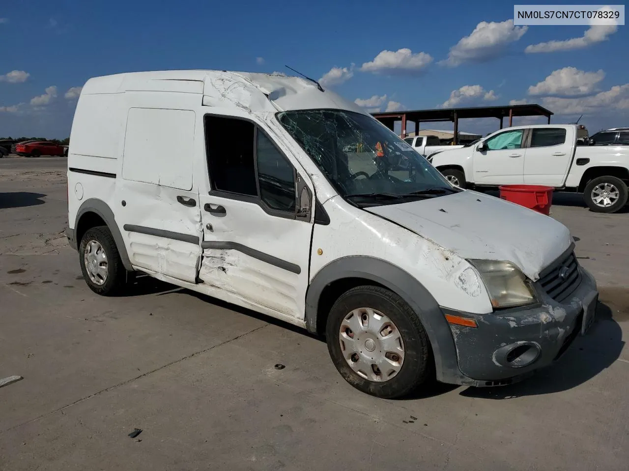 2012 Ford Transit Connect Xl VIN: NM0LS7CN7CT078329 Lot: 71960344