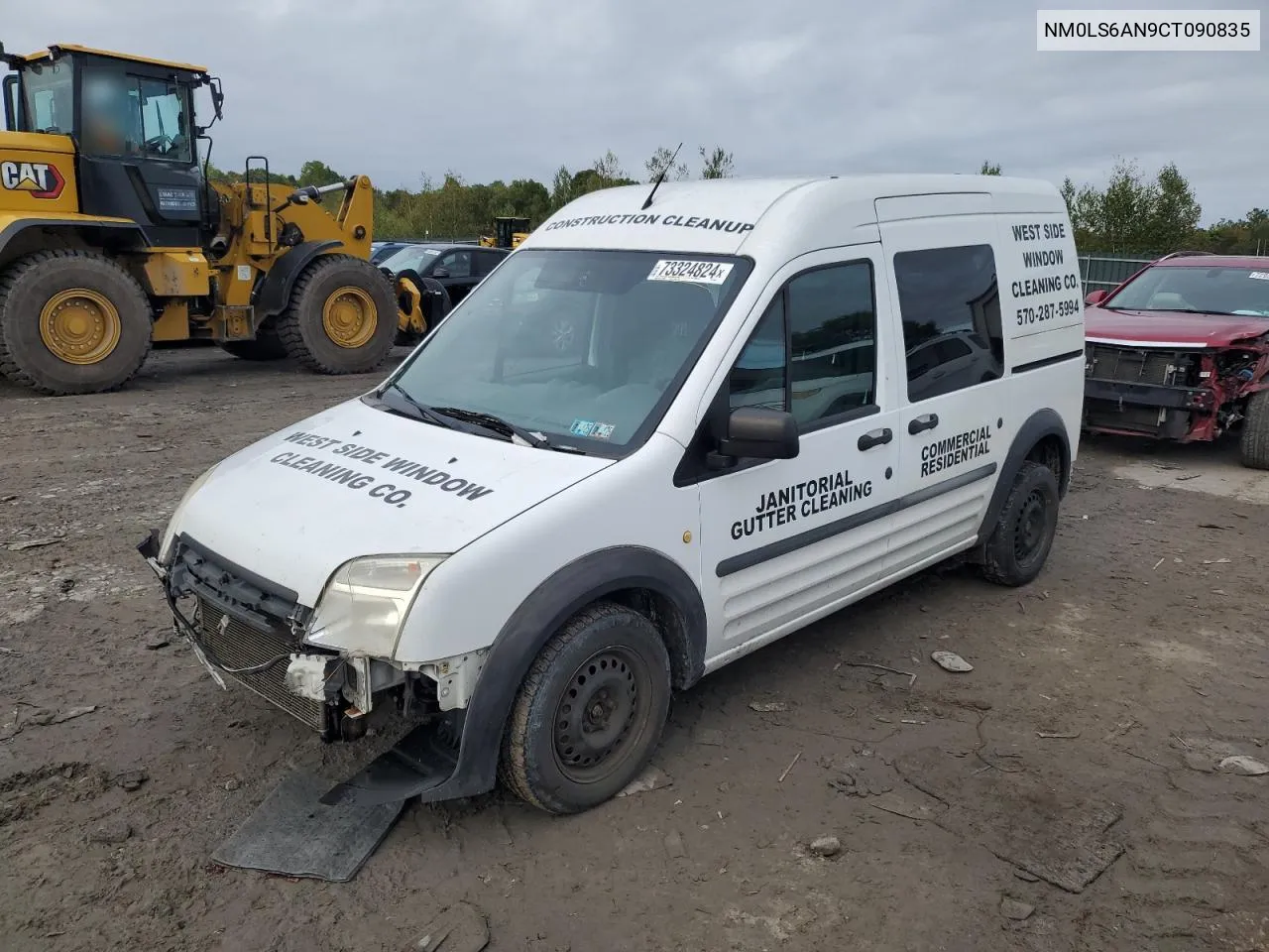 2012 Ford Transit Connect Xl VIN: NM0LS6AN9CT090835 Lot: 73324824