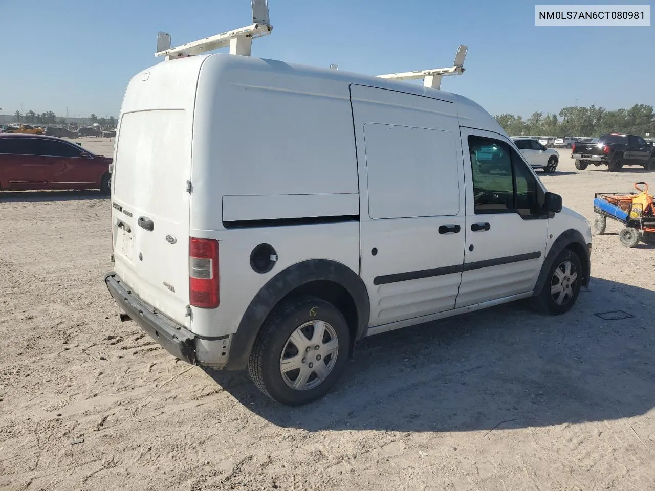 2012 Ford Transit Connect Xl VIN: NM0LS7AN6CT080981 Lot: 73671224