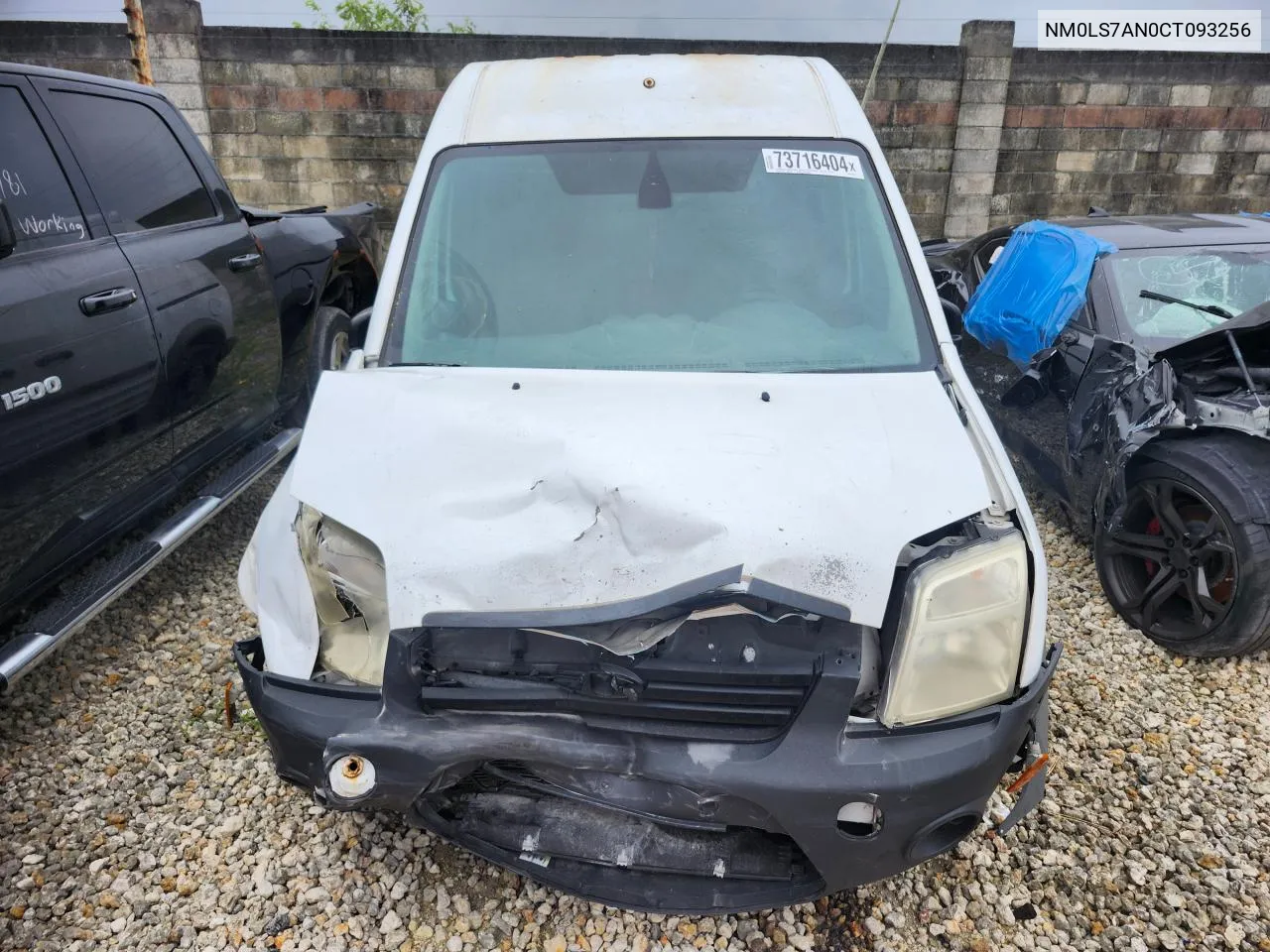 2012 Ford Transit Connect Xl VIN: NM0LS7AN0CT093256 Lot: 73716404