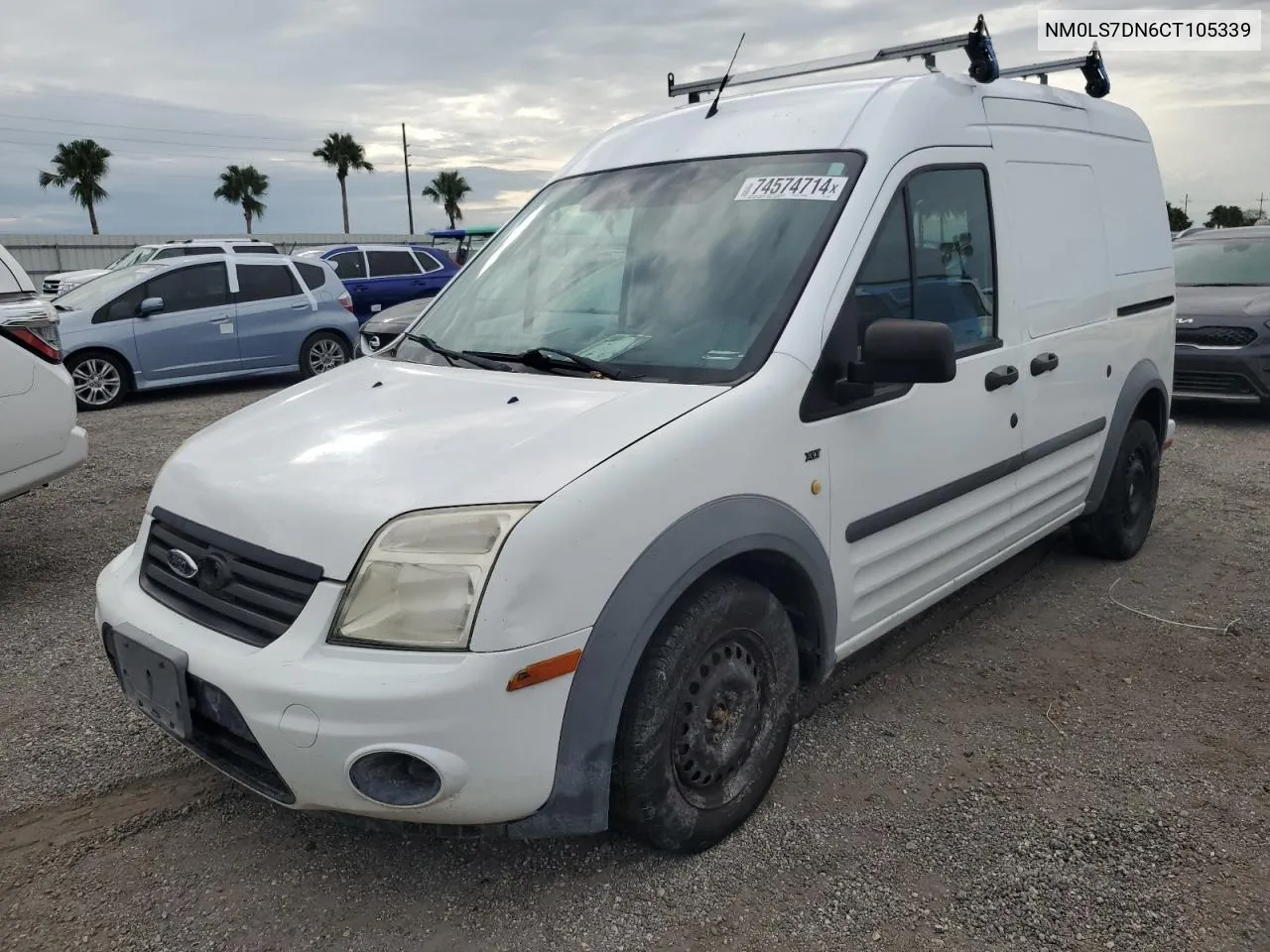 2012 Ford Transit Connect Xlt VIN: NM0LS7DN6CT105339 Lot: 74574714