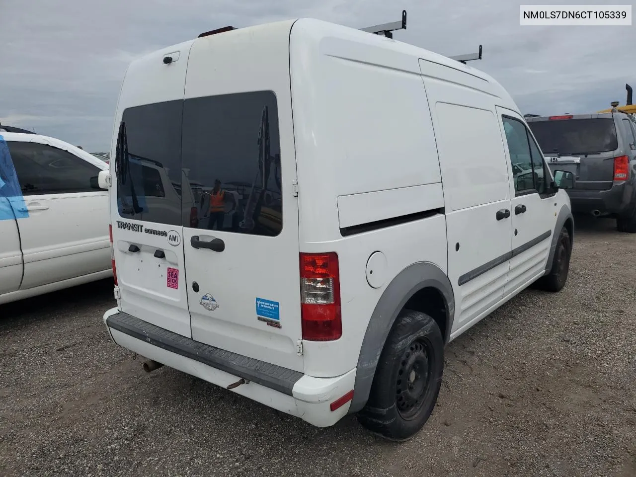 2012 Ford Transit Connect Xlt VIN: NM0LS7DN6CT105339 Lot: 74574714