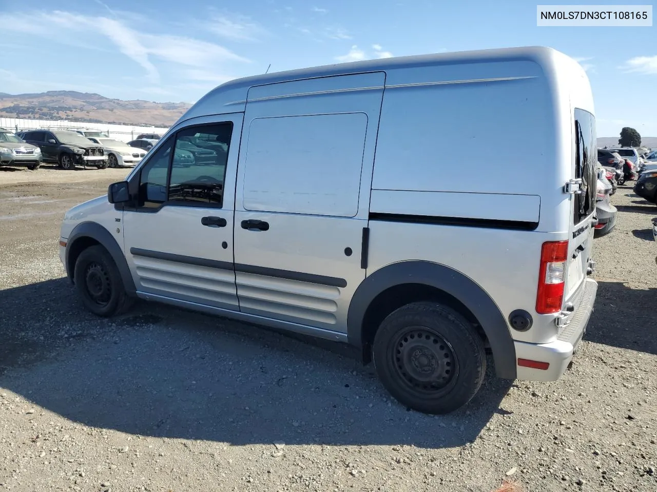 2012 Ford Transit Connect Xlt VIN: NM0LS7DN3CT108165 Lot: 74637874