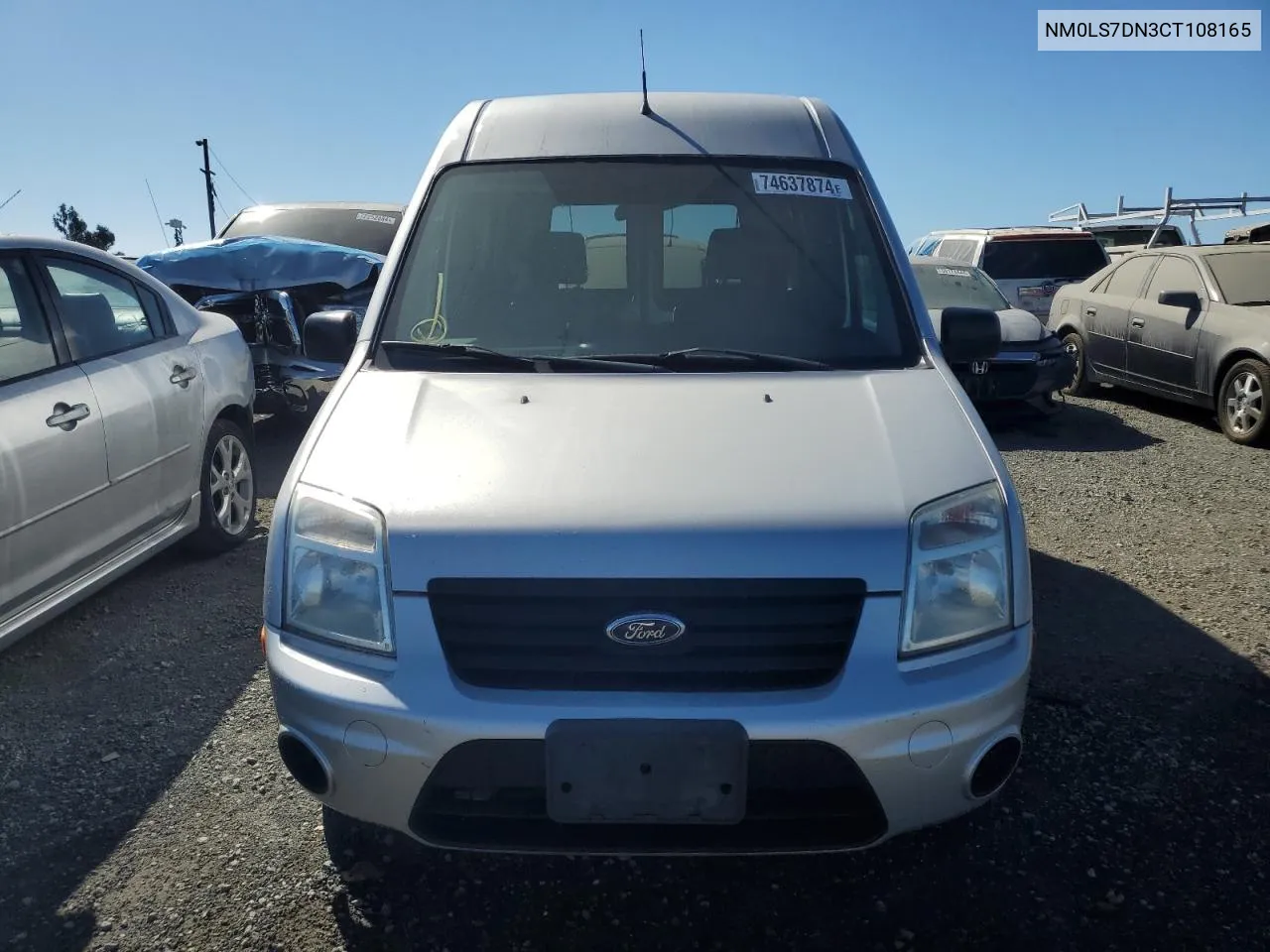 2012 Ford Transit Connect Xlt VIN: NM0LS7DN3CT108165 Lot: 74637874