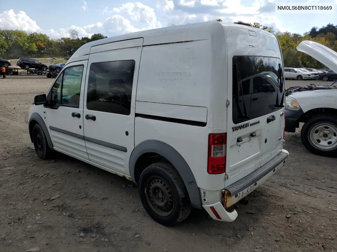 2012 Ford Transit Connect Xlt VIN: NM0LS6BN8CT118669 Lot: 74716164