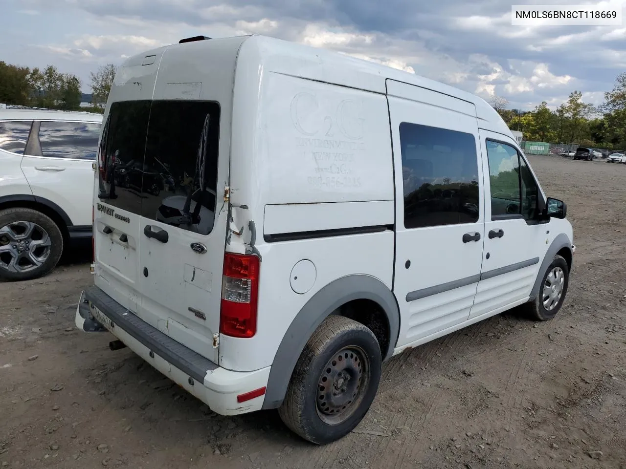 2012 Ford Transit Connect Xlt VIN: NM0LS6BN8CT118669 Lot: 74716164