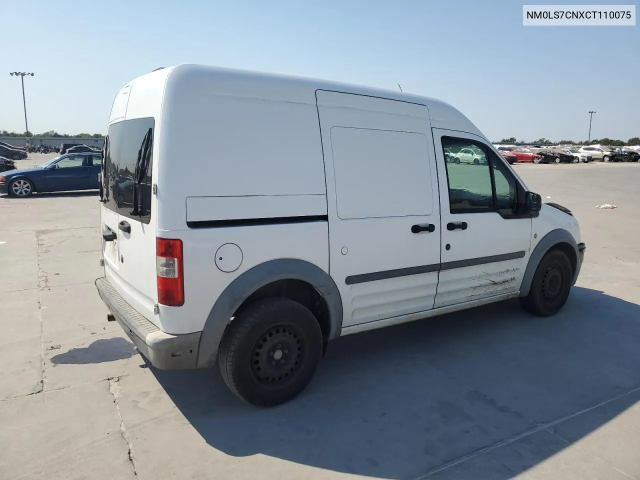 2012 Ford Transit Connect Xl VIN: NM0LS7CNXCT110075 Lot: 74757334