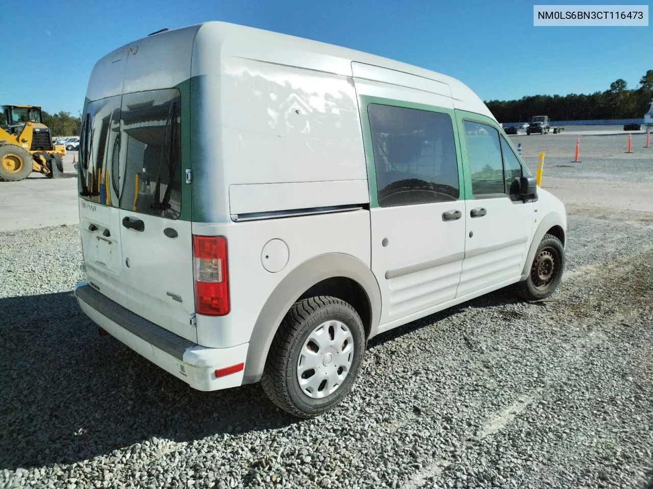 2012 Ford Transit Connect Xlt VIN: NM0LS6BN3CT116473 Lot: 74783084