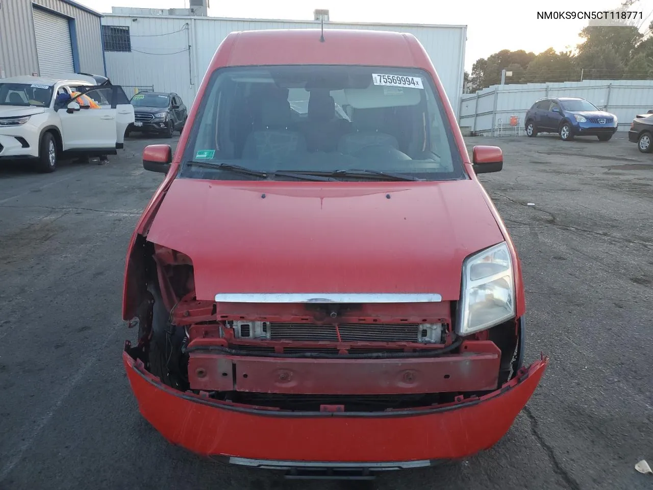 2012 Ford Transit Connect Xlt Premium VIN: NM0KS9CN5CT118771 Lot: 75569994