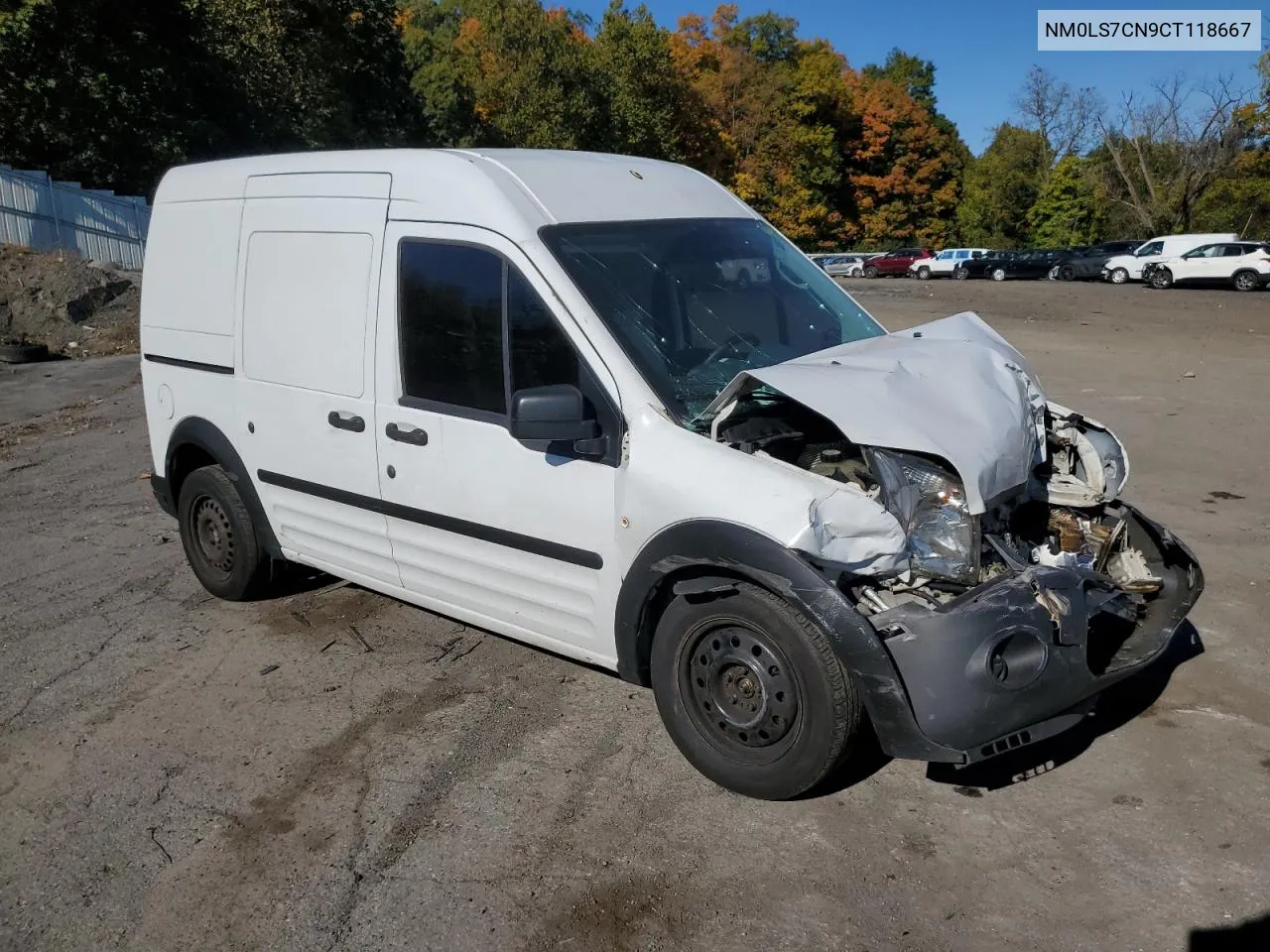 2012 Ford Transit Connect Xl VIN: NM0LS7CN9CT118667 Lot: 75691174