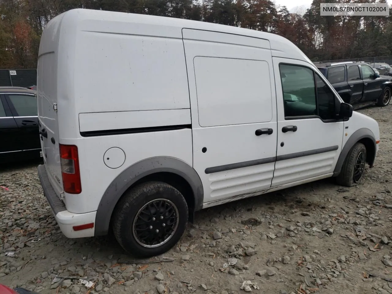 2012 Ford Transit Connect Xlt VIN: NM0LS7BN0CT102004 Lot: 75813804