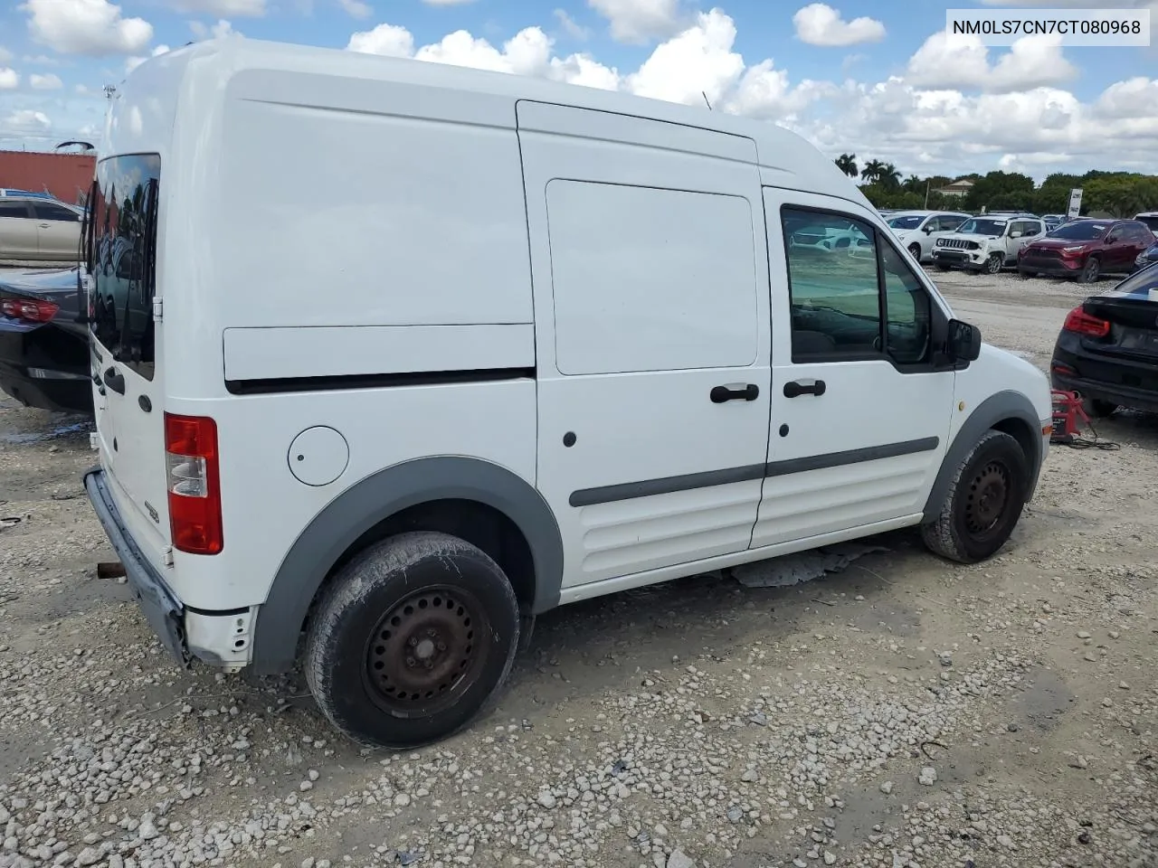 2012 Ford Transit Connect Xl VIN: NM0LS7CN7CT080968 Lot: 76038564