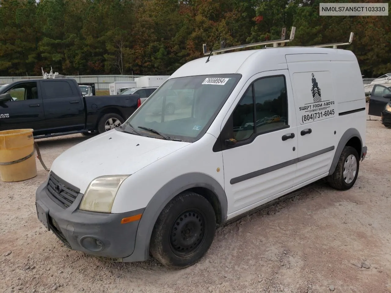 2012 Ford Transit Connect Xl VIN: NM0LS7AN5CT103330 Lot: 76558954