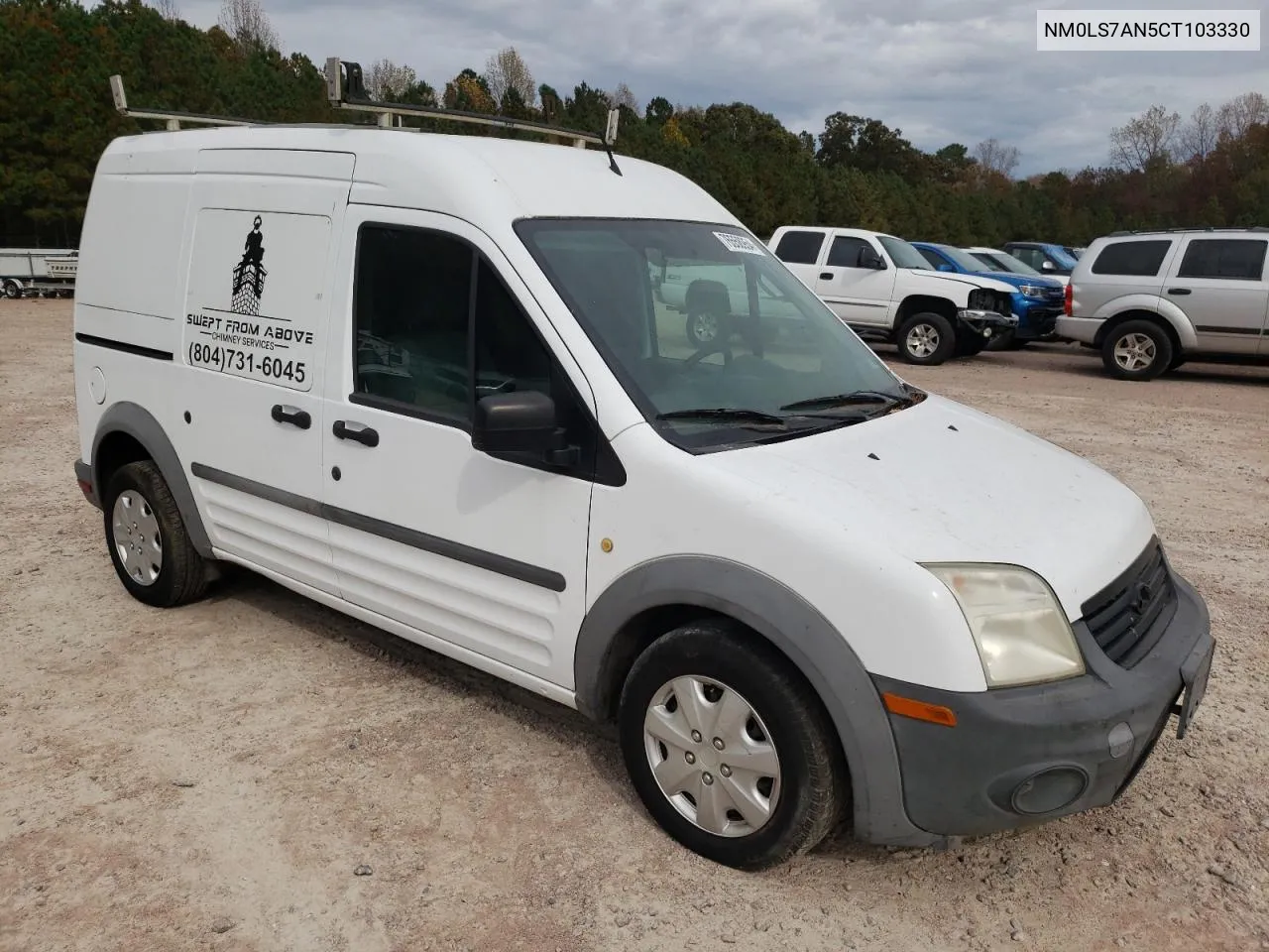 2012 Ford Transit Connect Xl VIN: NM0LS7AN5CT103330 Lot: 76558954