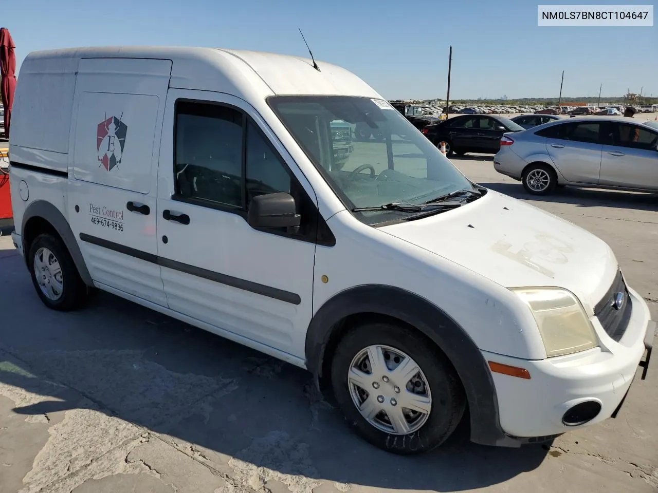 2012 Ford Transit Connect Xlt VIN: NM0LS7BN8CT104647 Lot: 76816574