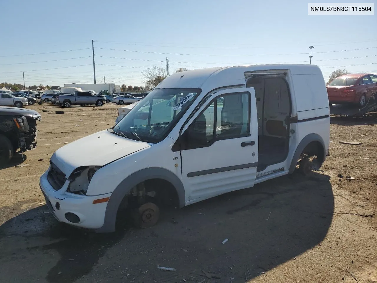 2012 Ford Transit Connect Xlt VIN: NM0LS7BN8CT115504 Lot: 76980594