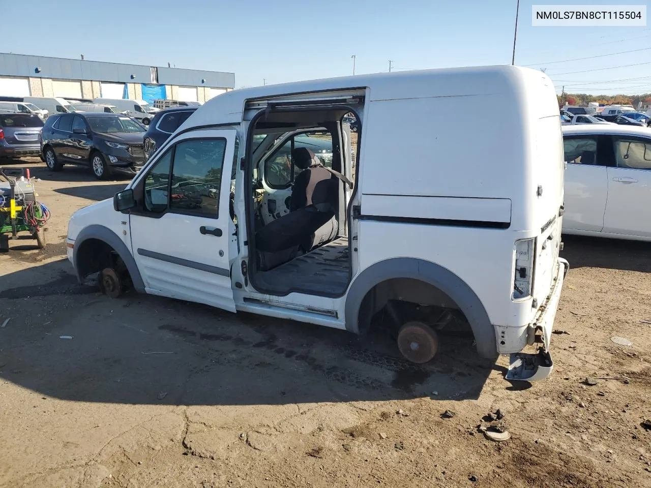 2012 Ford Transit Connect Xlt VIN: NM0LS7BN8CT115504 Lot: 76980594