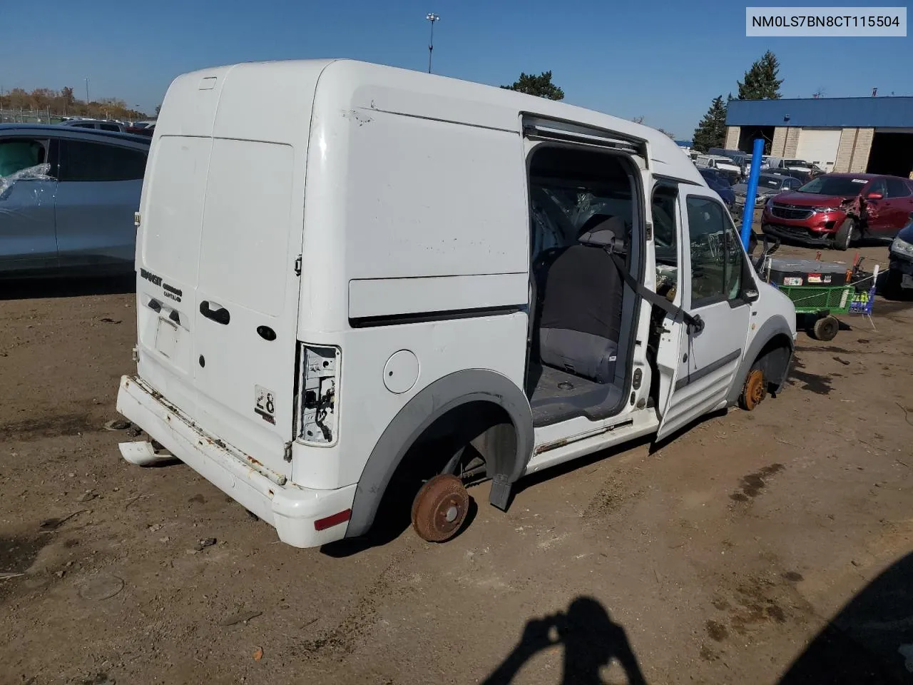 2012 Ford Transit Connect Xlt VIN: NM0LS7BN8CT115504 Lot: 76980594