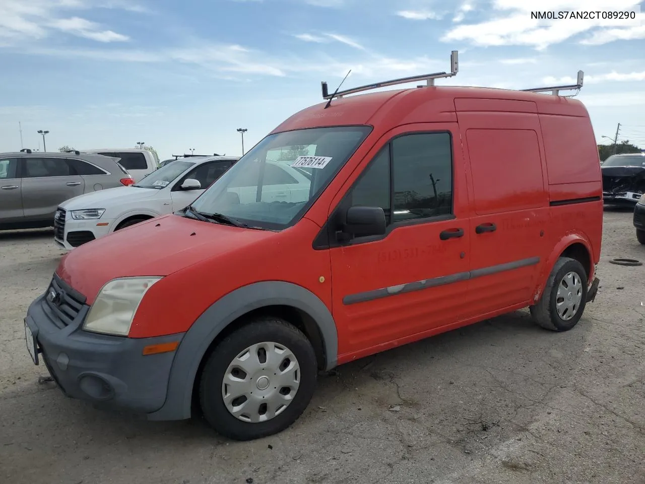 2012 Ford Transit Connect Xl VIN: NM0LS7AN2CT089290 Lot: 77576114