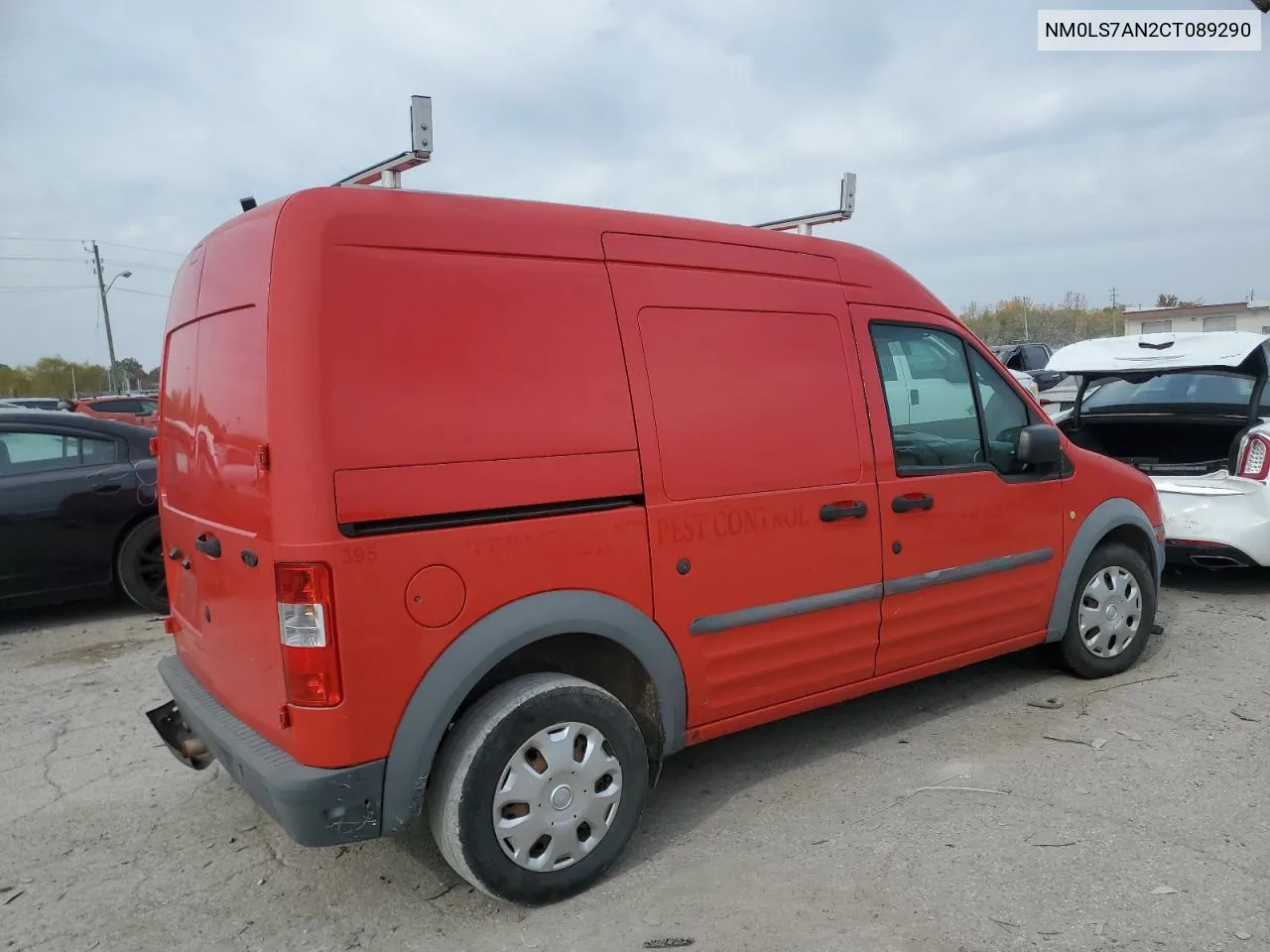 2012 Ford Transit Connect Xl VIN: NM0LS7AN2CT089290 Lot: 77576114