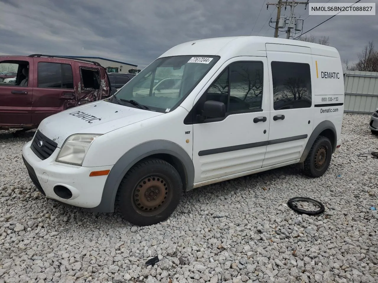 2012 Ford Transit Connect Xlt VIN: NM0LS6BN2CT088827 Lot: 77617244