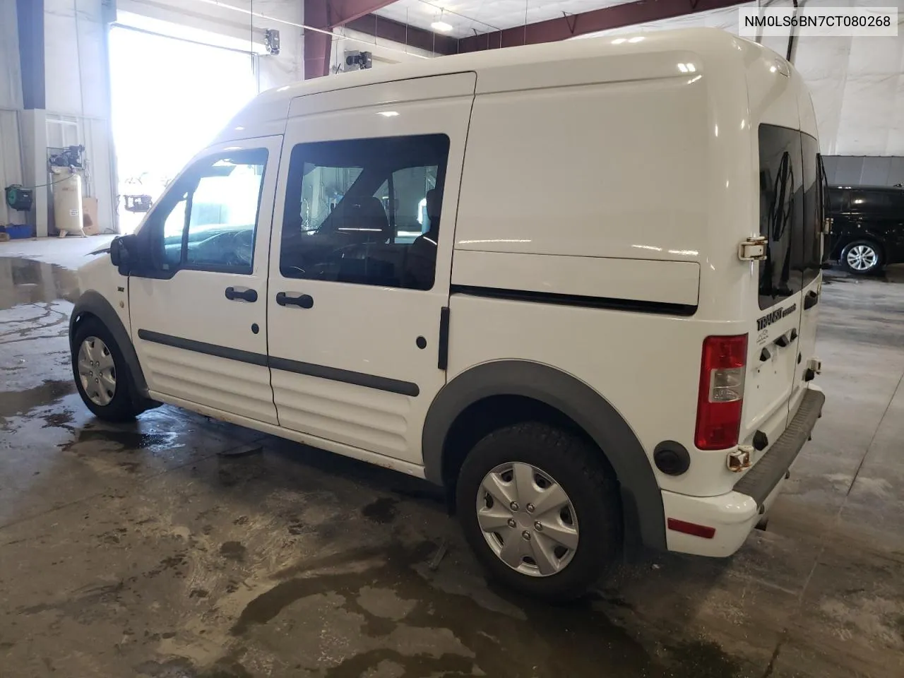 2012 Ford Transit Connect Xlt VIN: NM0LS6BN7CT080268 Lot: 77873294