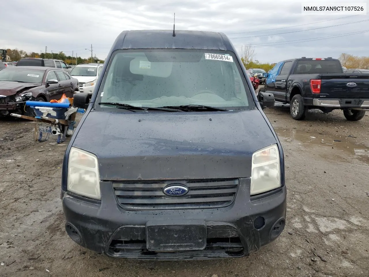 2012 Ford Transit Connect Xl VIN: NM0LS7AN9CT107526 Lot: 78665814