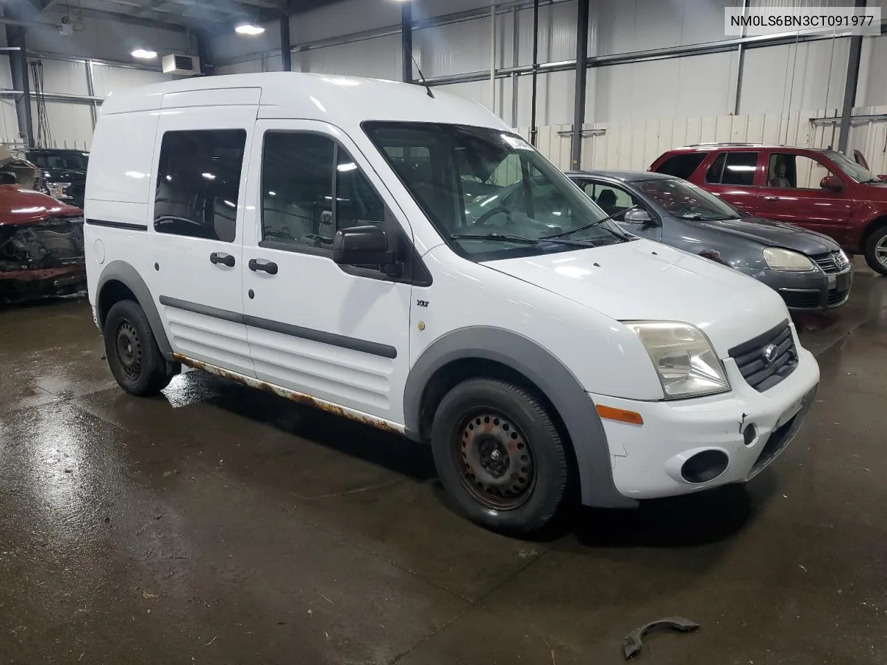 2012 Ford Transit Connect Xlt VIN: NM0LS6BN3CT091977 Lot: 78694564