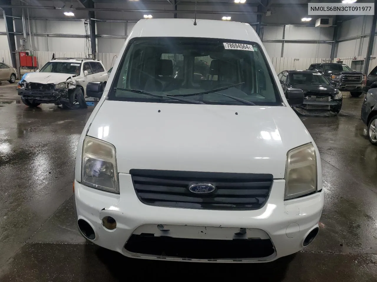 2012 Ford Transit Connect Xlt VIN: NM0LS6BN3CT091977 Lot: 78694564