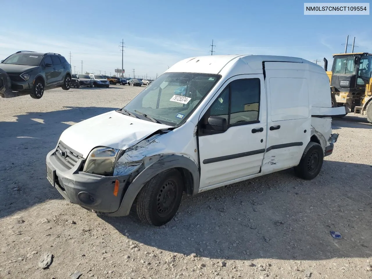 2012 Ford Transit Connect Xl VIN: NM0LS7CN6CT109554 Lot: 79725374