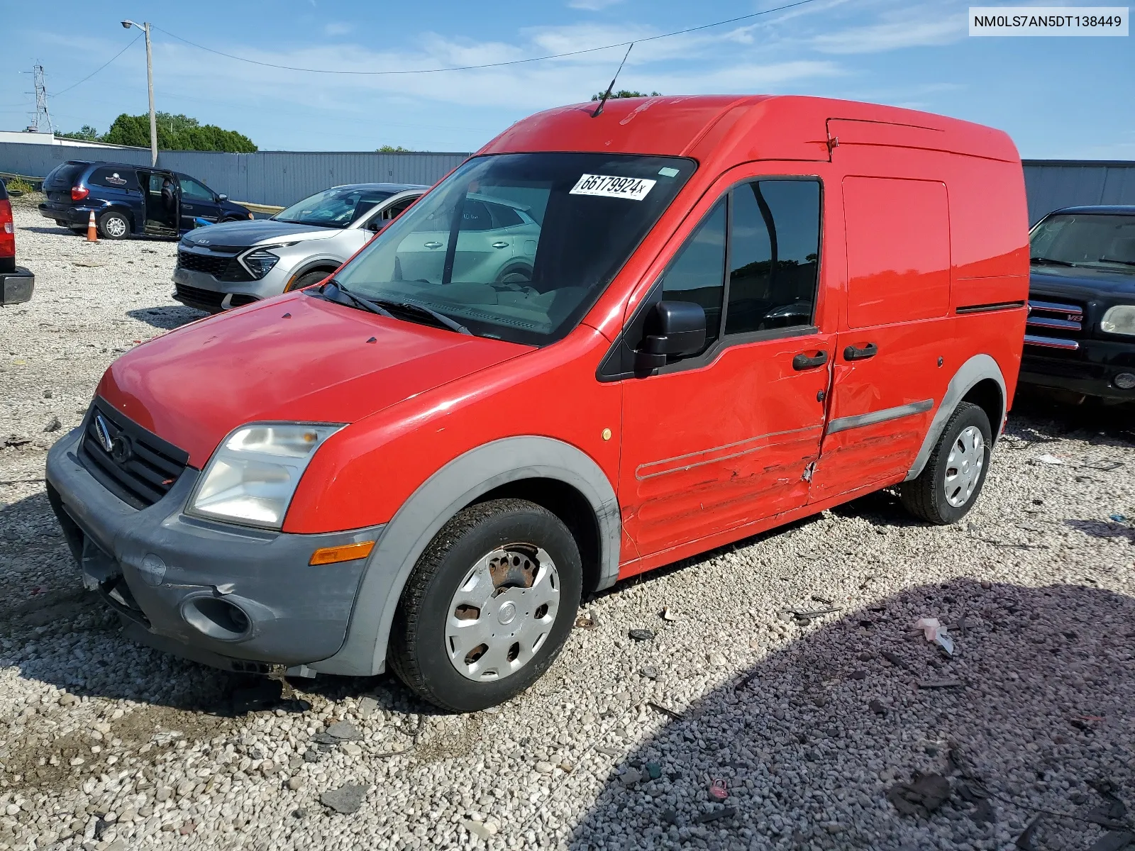 2013 Ford Transit Connect Xl VIN: NM0LS7AN5DT138449 Lot: 40773761