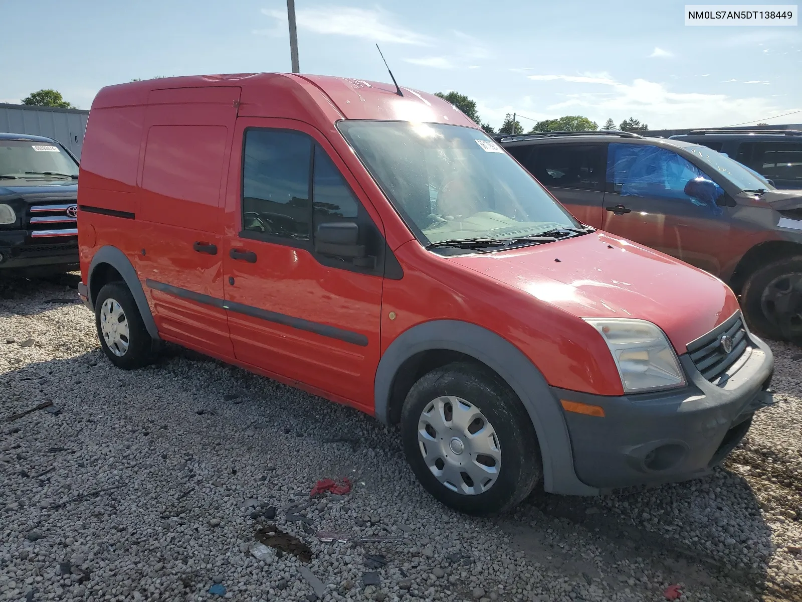 2013 Ford Transit Connect Xl VIN: NM0LS7AN5DT138449 Lot: 40773761