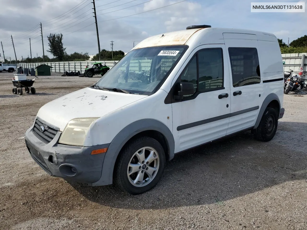 2013 Ford Transit Connect Xl VIN: NM0LS6AN3DT131638 Lot: 76835544