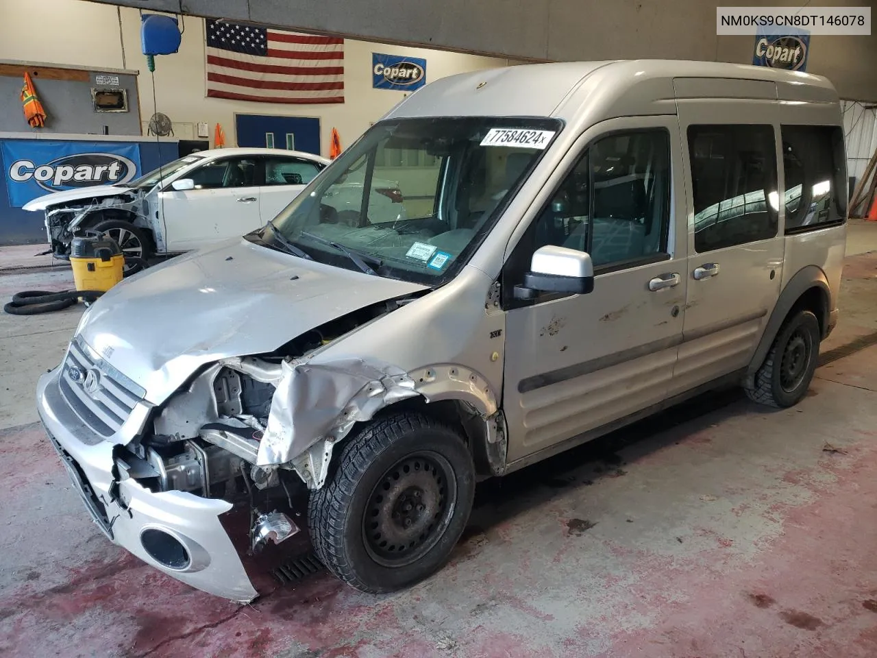 2013 Ford Transit Connect Xlt Premium VIN: NM0KS9CN8DT146078 Lot: 77584624