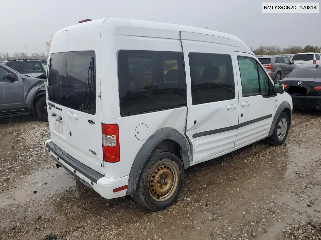 2013 Ford Transit Connect Xlt Premium VIN: NM0KS9CN2DT170814 Lot: 79032984