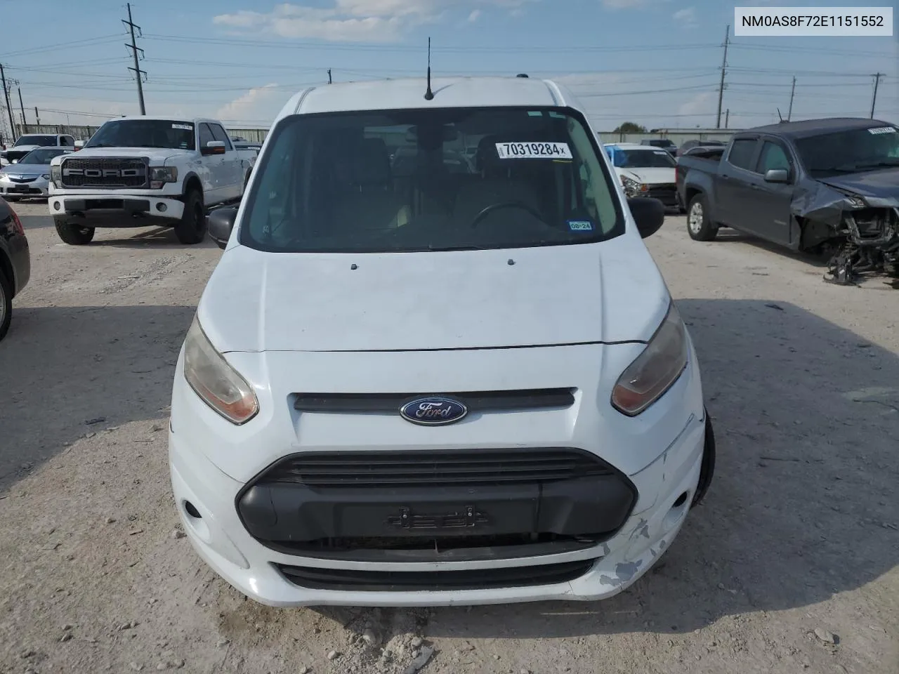 2014 Ford Transit Connect Xlt VIN: NM0AS8F72E1151552 Lot: 70319284