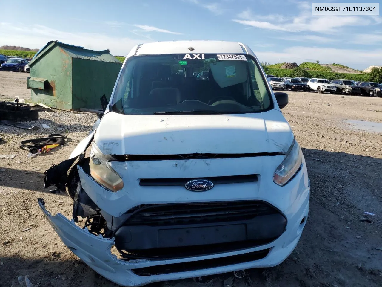 2014 Ford Transit Connect Xlt VIN: NM0GS9F71E1137304 Lot: 72347934