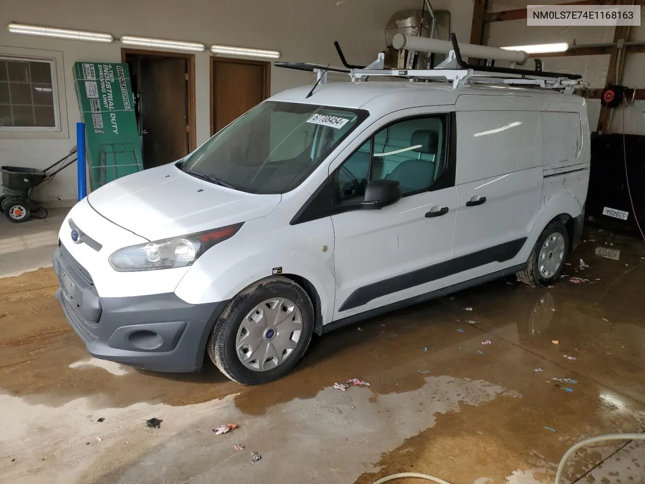 2014 Ford Transit Connect Xl VIN: NM0LS7E74E1168163 Lot: 74604484