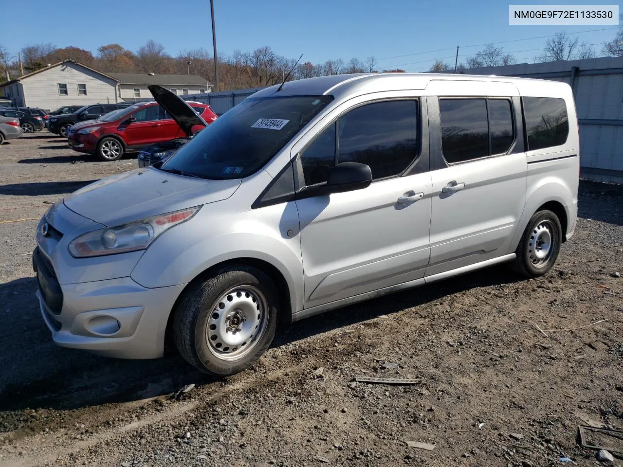 2014 Ford Transit Connect Xlt VIN: NM0GE9F72E1133530 Lot: 79745944