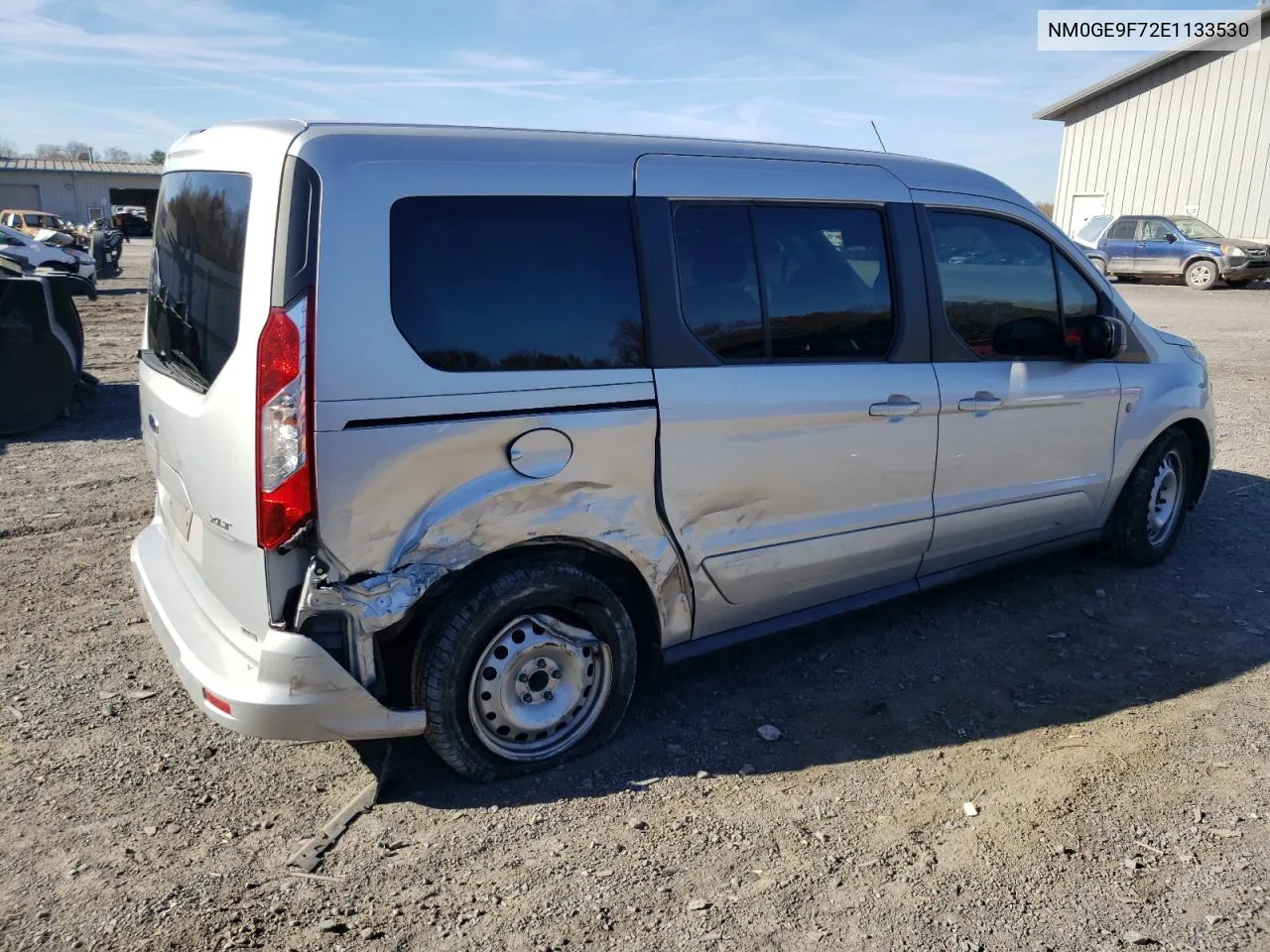 2014 Ford Transit Connect Xlt VIN: NM0GE9F72E1133530 Lot: 79745944