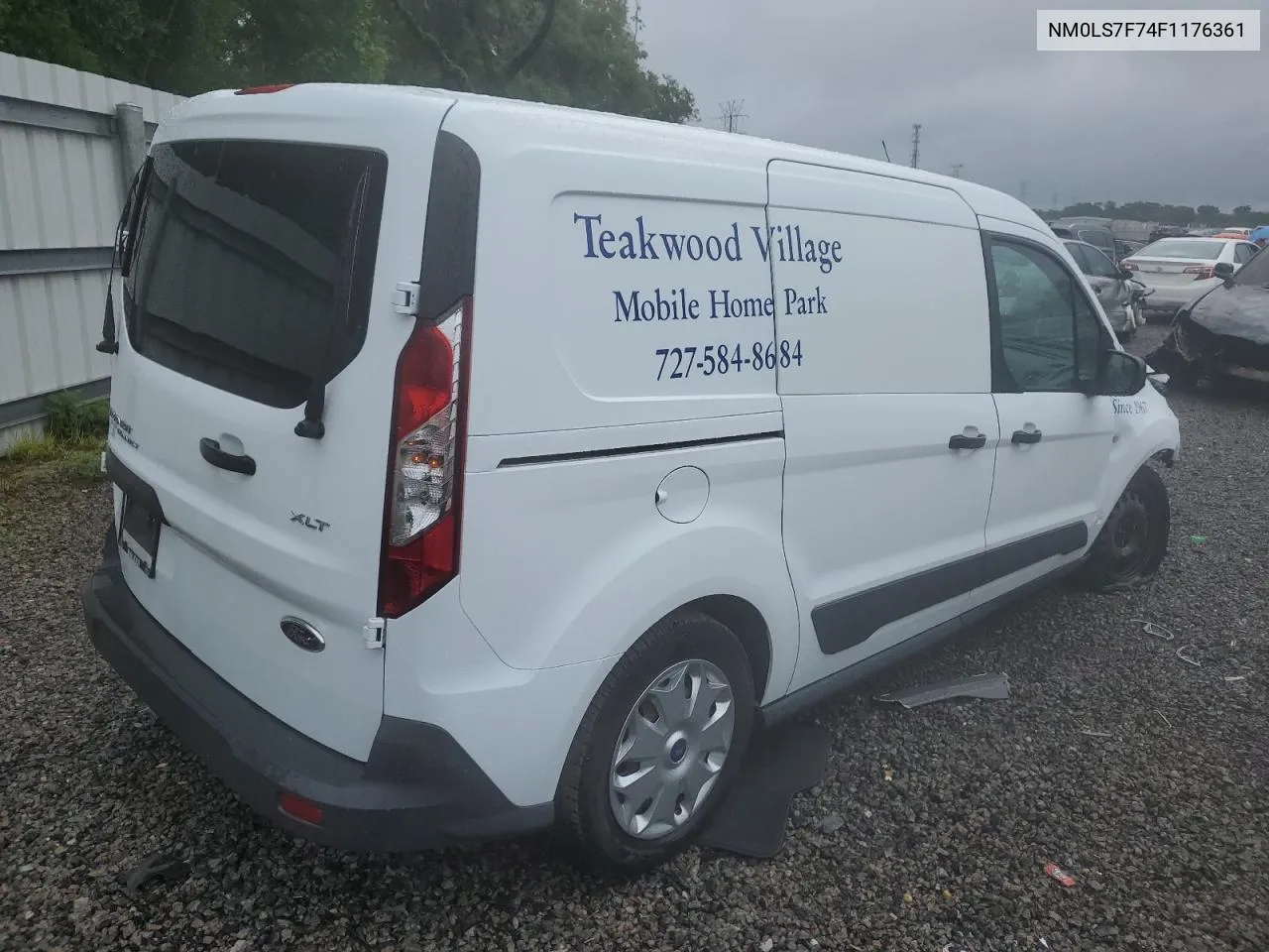 2015 Ford Transit Connect Xlt VIN: NM0LS7F74F1176361 Lot: 48498164