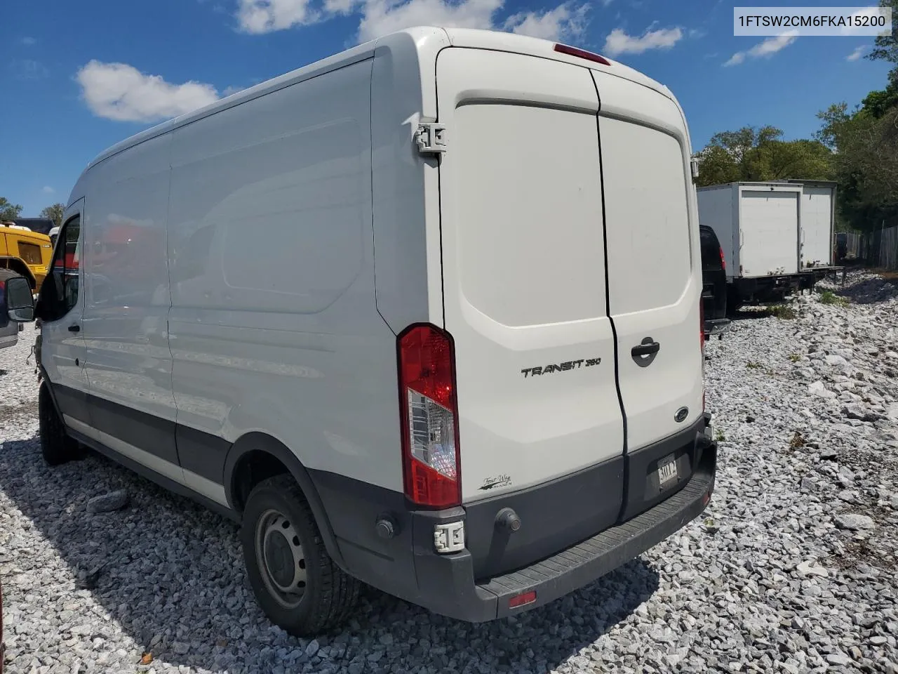 2015 Ford Transit T-350 VIN: 1FTSW2CM6FKA15200 Lot: 51796994